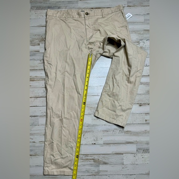 Old Navy Dress Pants Mens Size 38x30 Flex Khakis Chinos Slim Tan NWT - Picture 6 of 10